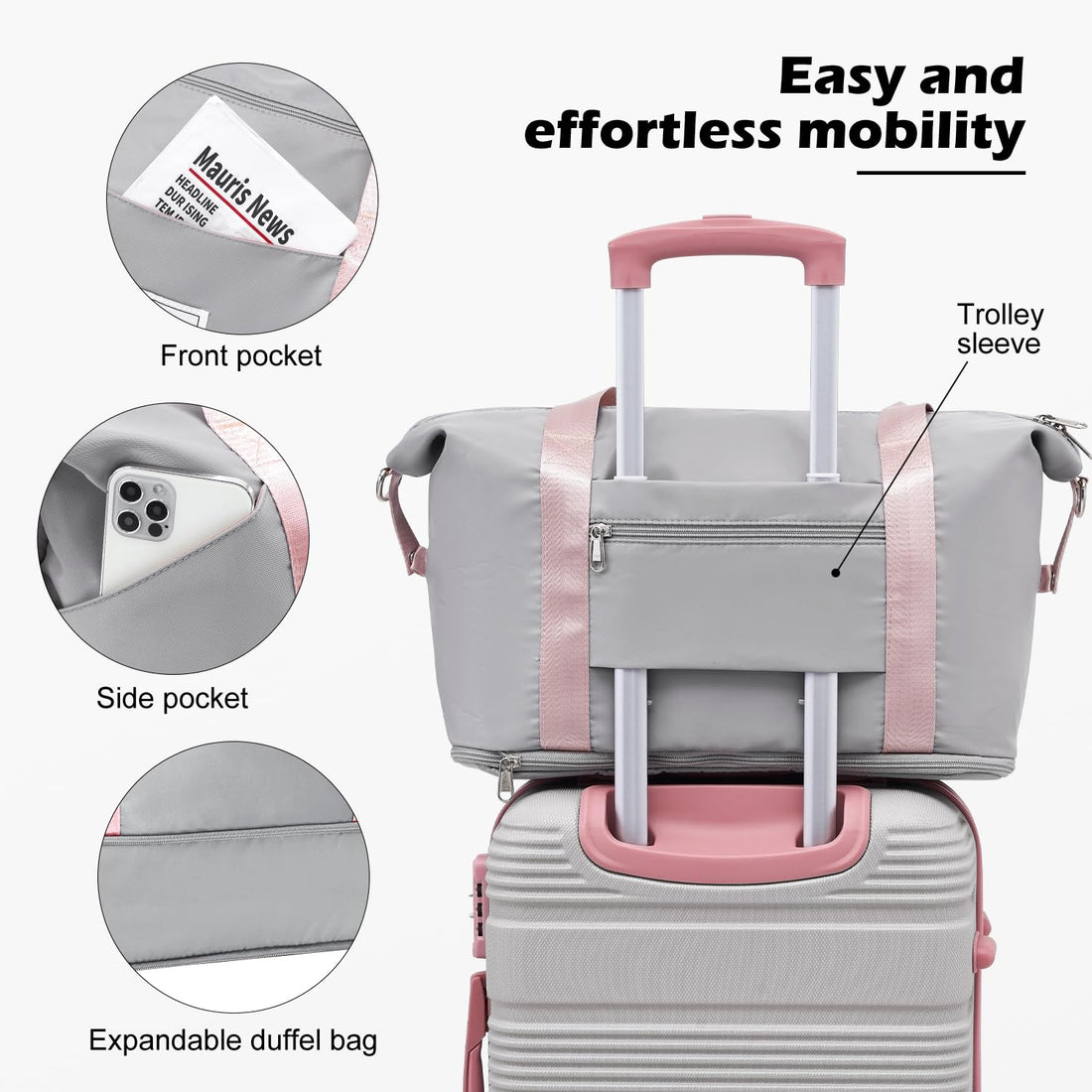 LONG VACATION 3-Piece Carry-On Set