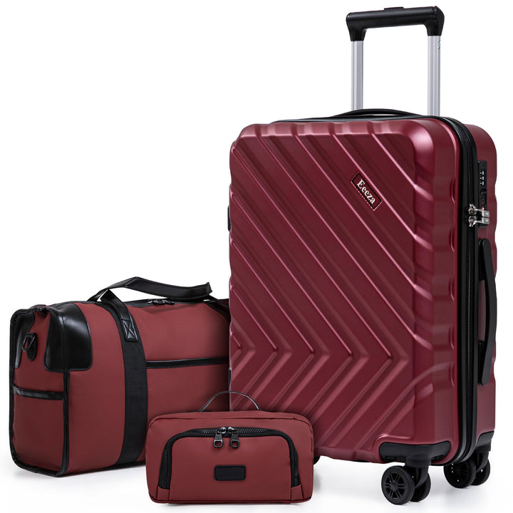 3-Piece Carry-On Luggage Set