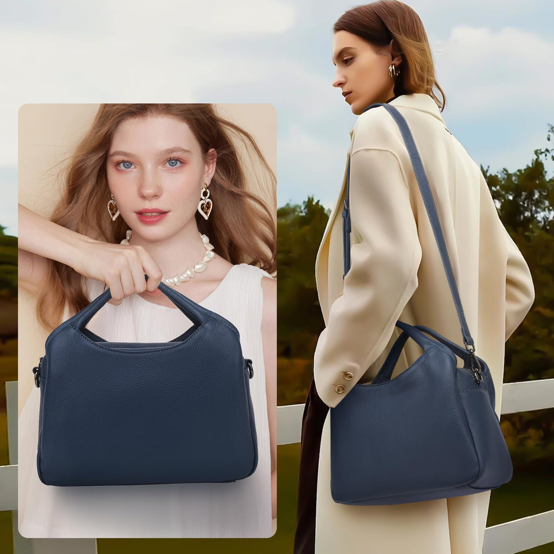 KOGTLA Women's Leather Handbag
