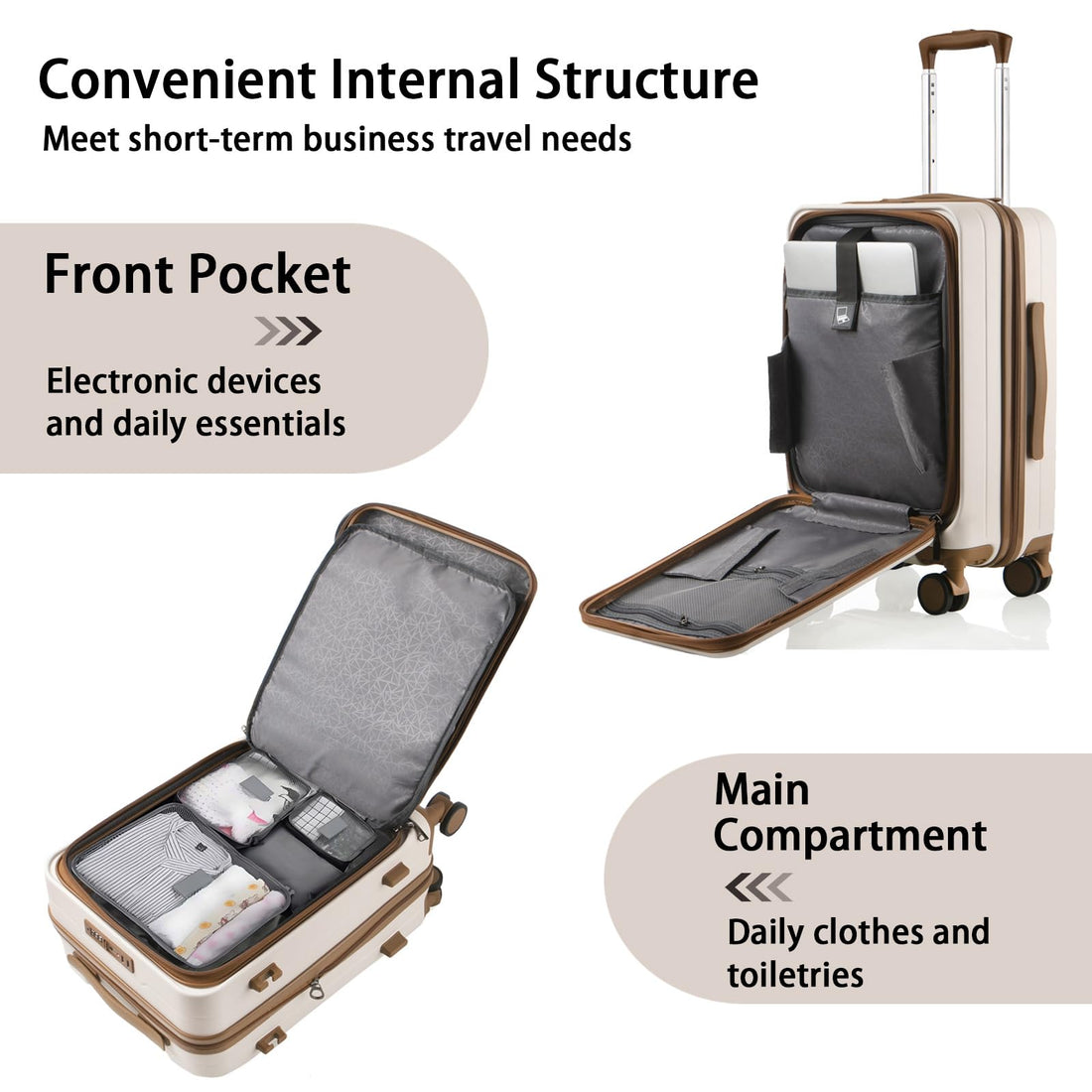 19.5" Hardside Carry-On – Black