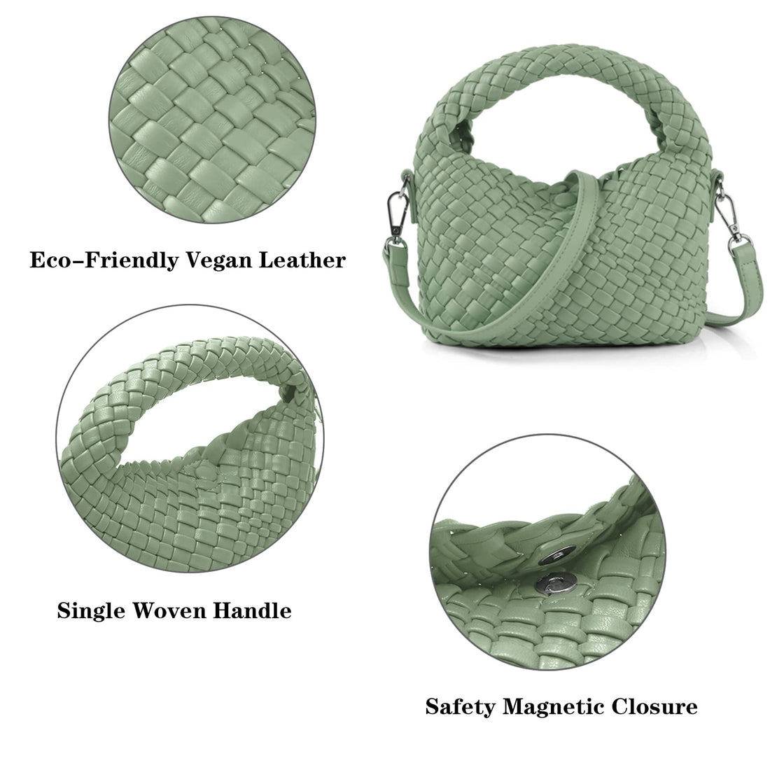 Woven Small Women's Tote Bag