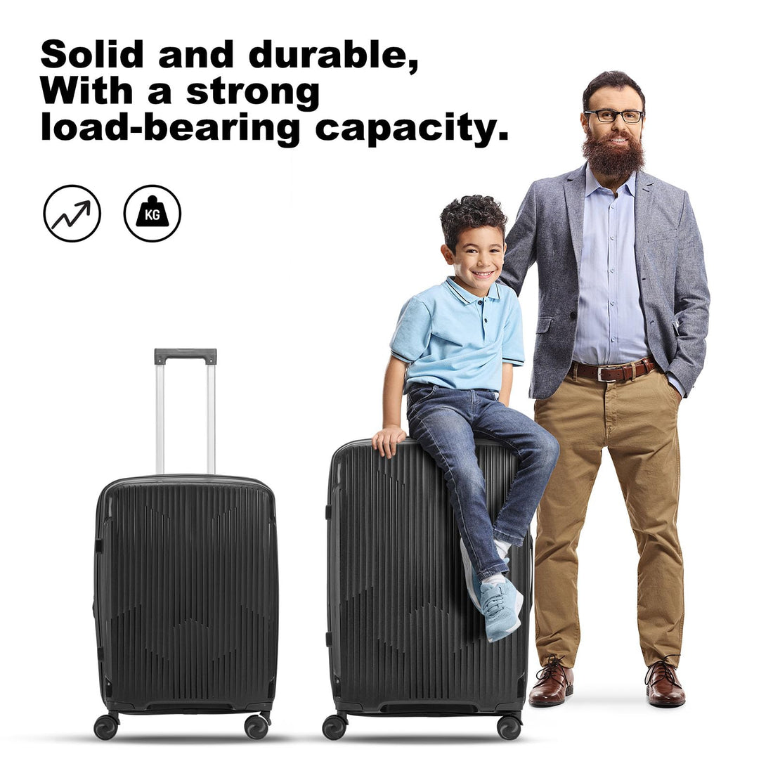 Nazhura 3-Piece Luggage Set