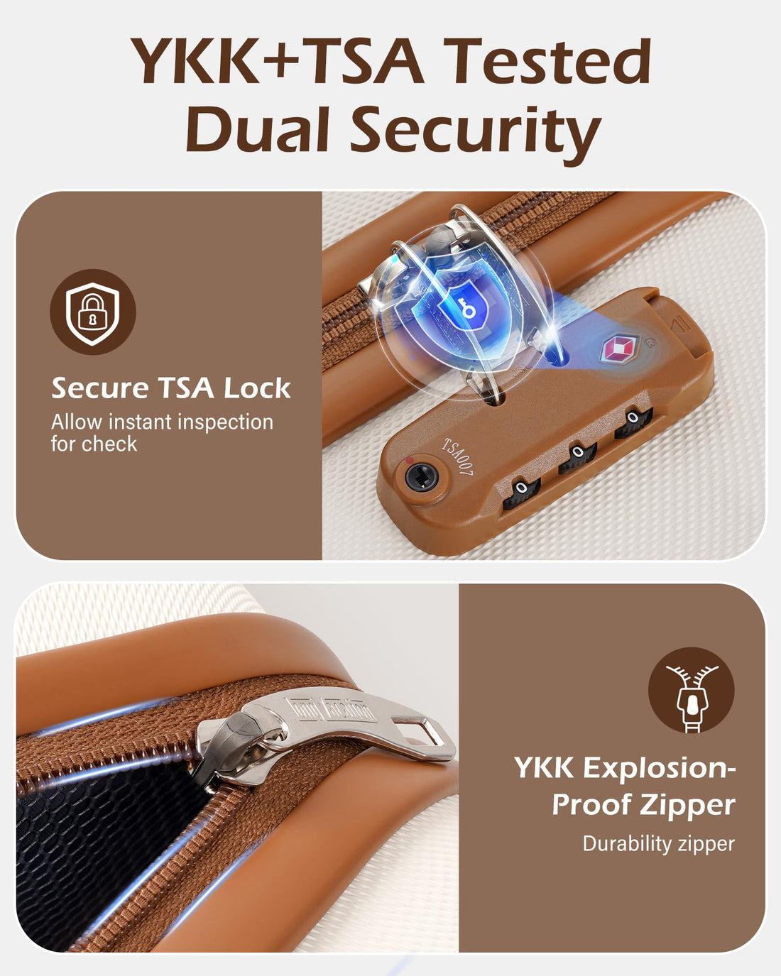3-Piece Carry-On Luggage Set