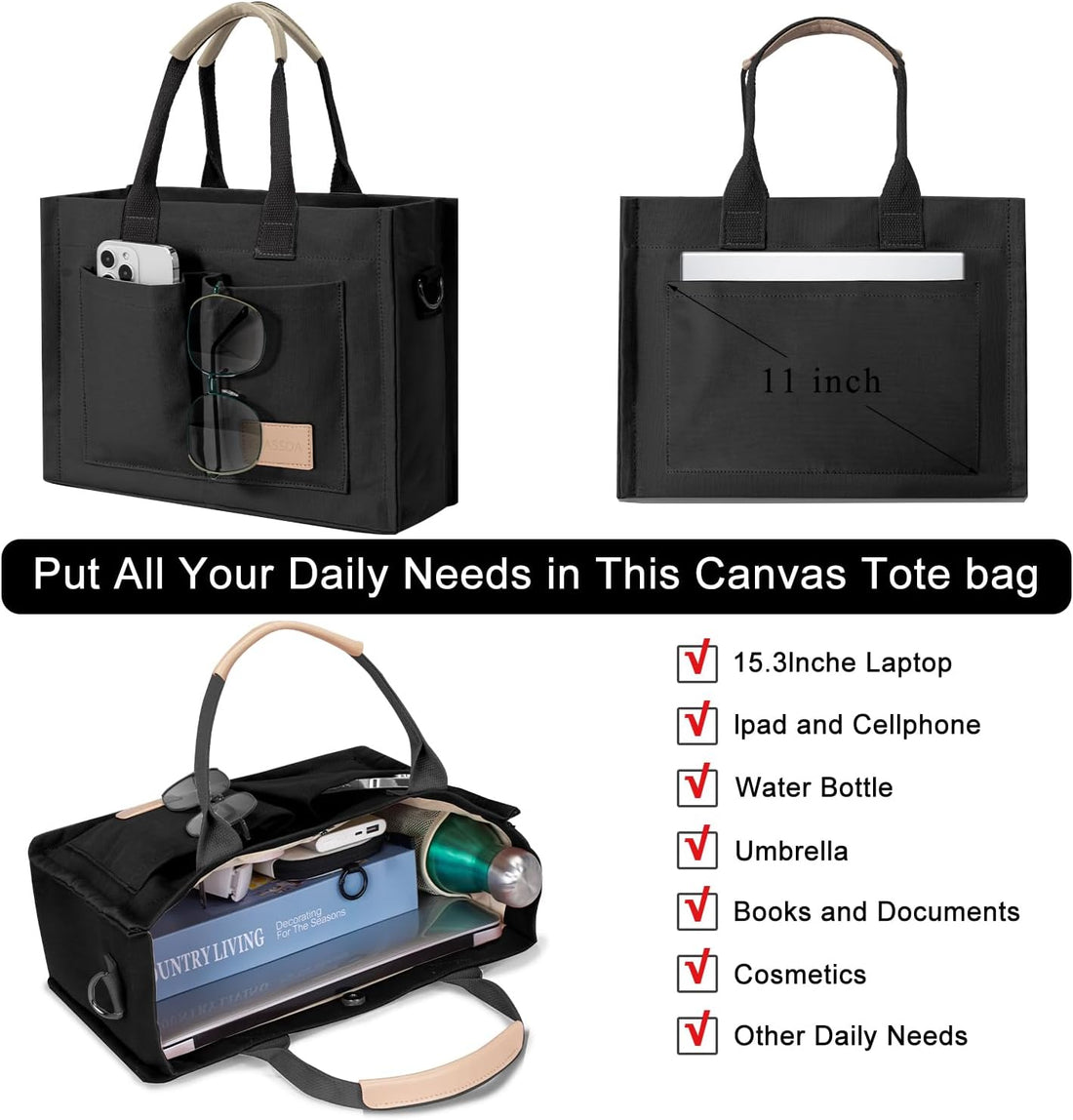 Women’s Canvas Tote Bag