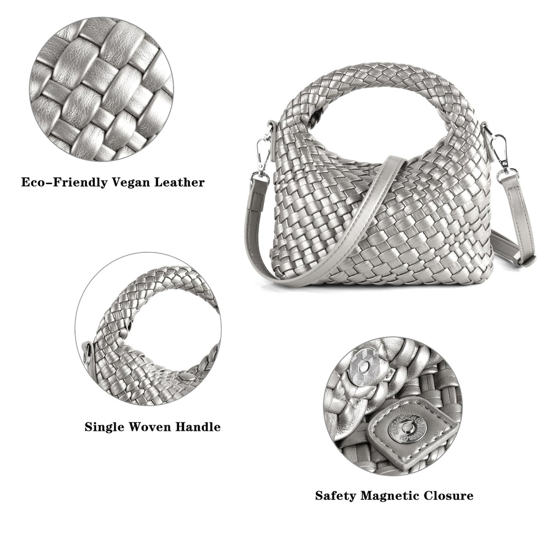 Woven Small Women's Tote Bag