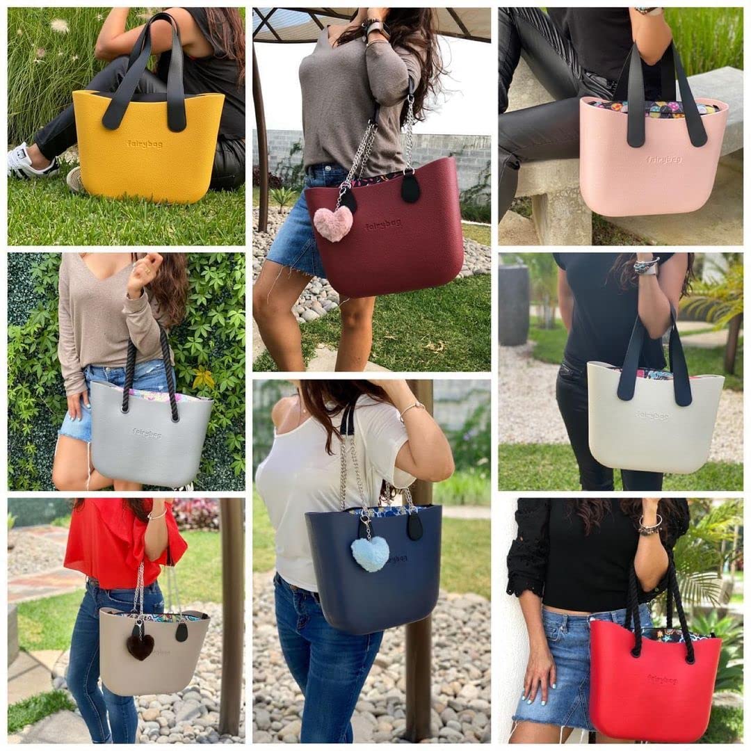 MRMIMI Waterproof Rubber Tote Bag