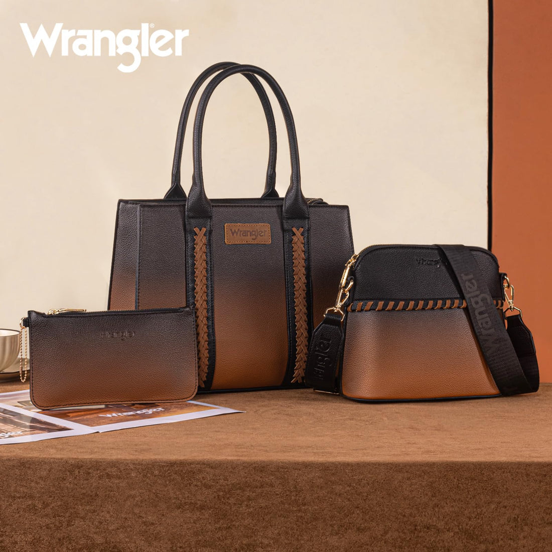 Wrangler 3-Piece Handbag Set
