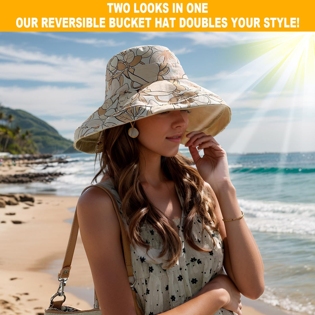 Women’s Wide Brim Sun Hat