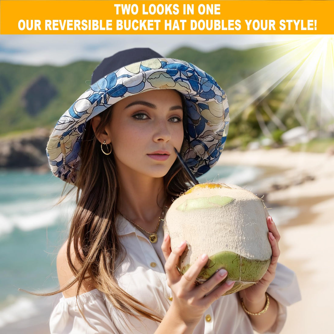 Women’s Wide Brim Sun Hat