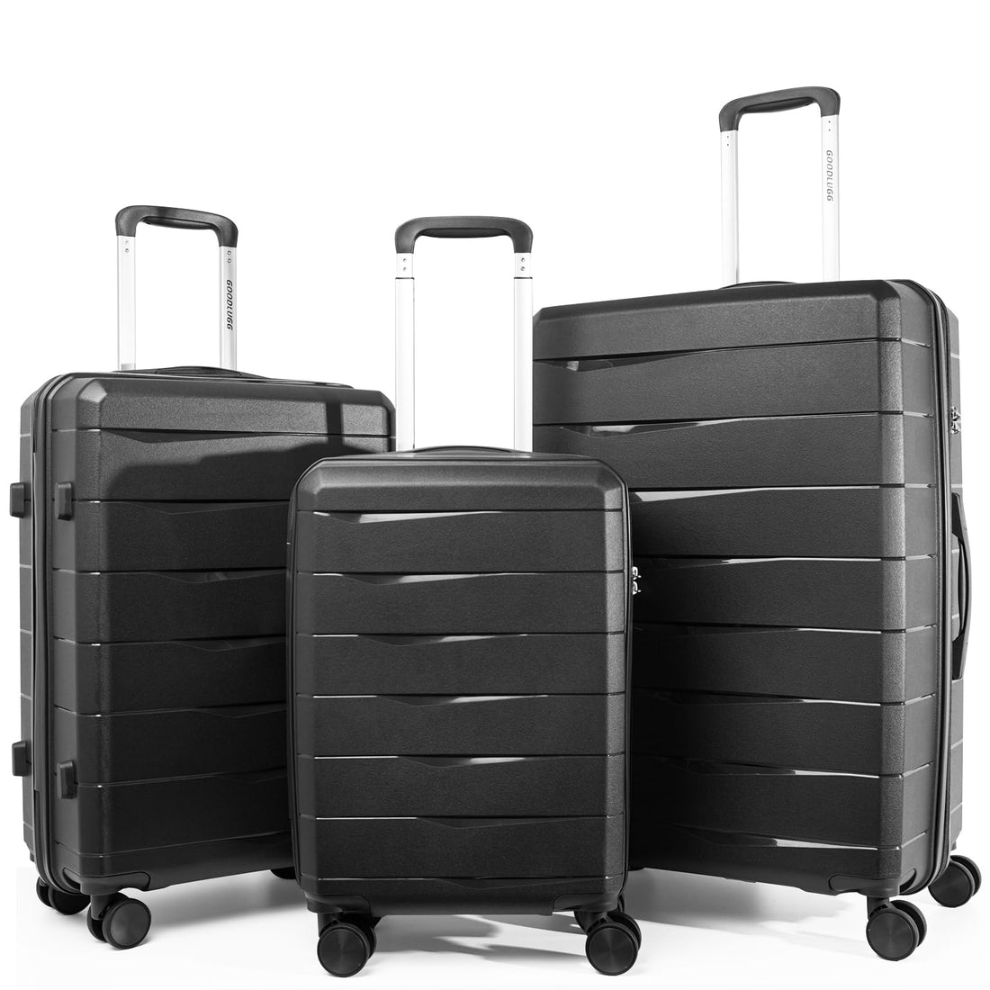 3-Piece Hardshell Luggage Set – Navy