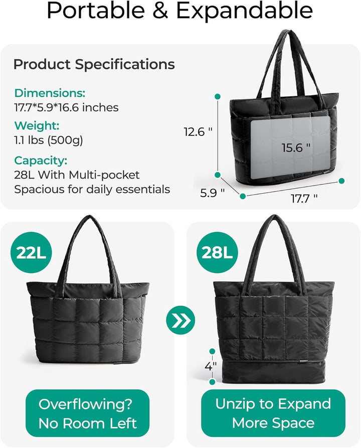 BAGSMART Women’s Tote Bag