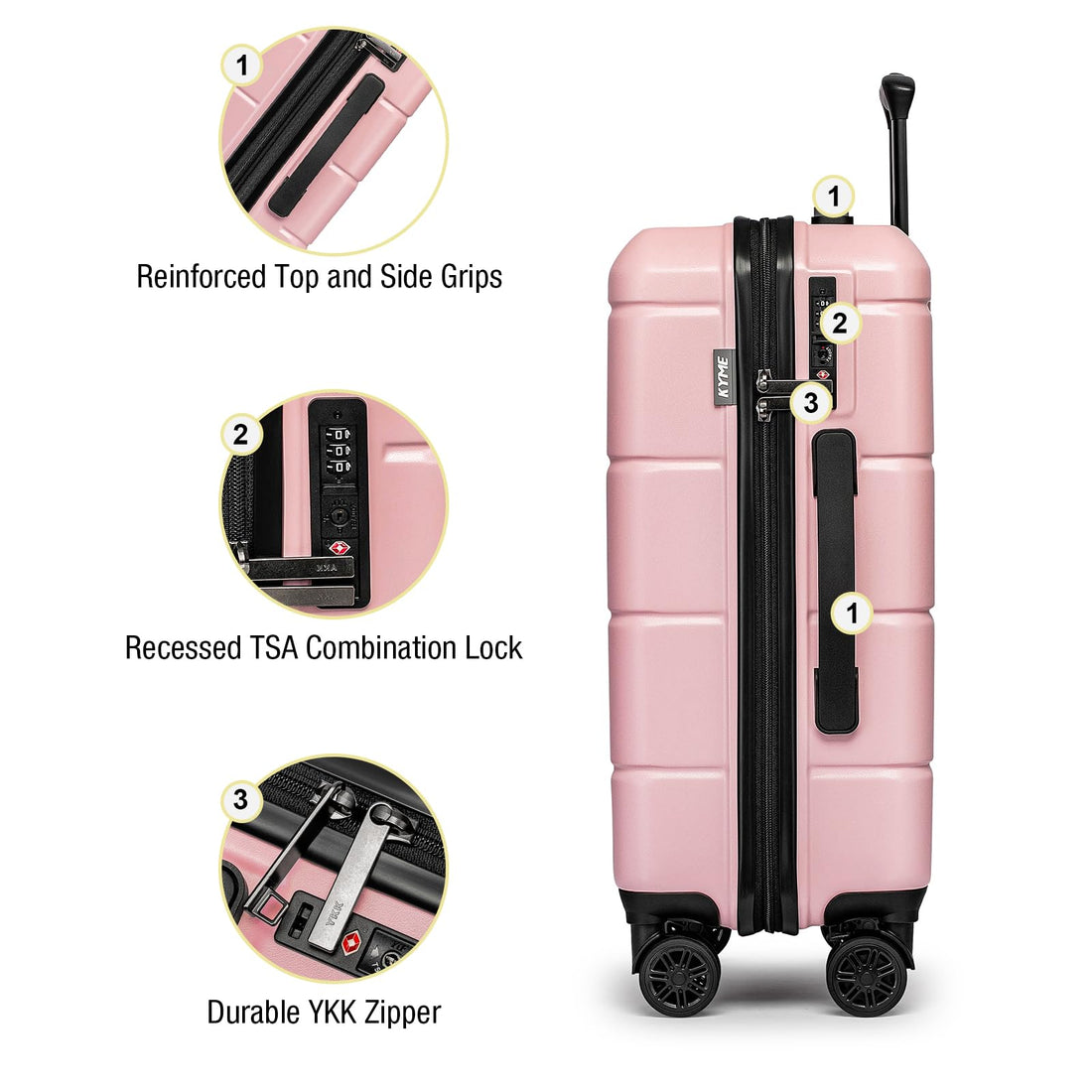 KYME 2-Piece Luggage Set