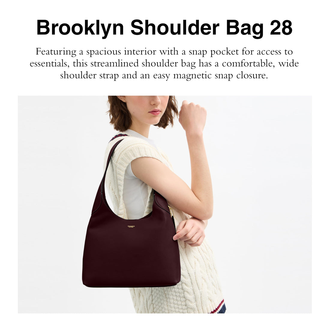 Coach Brooklyn Shoulder Bag 28