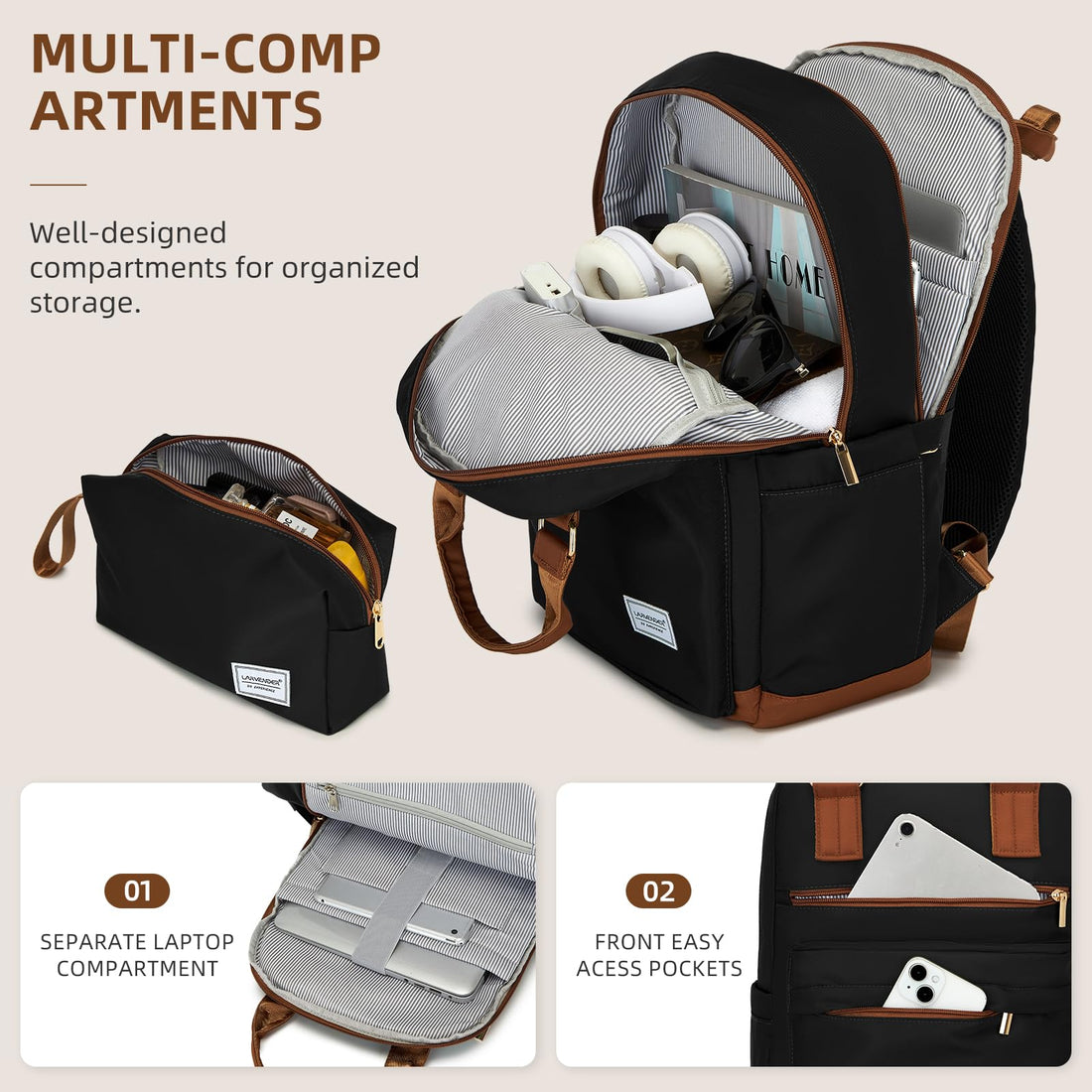 6-Piece Luggage Set – Sky Blue