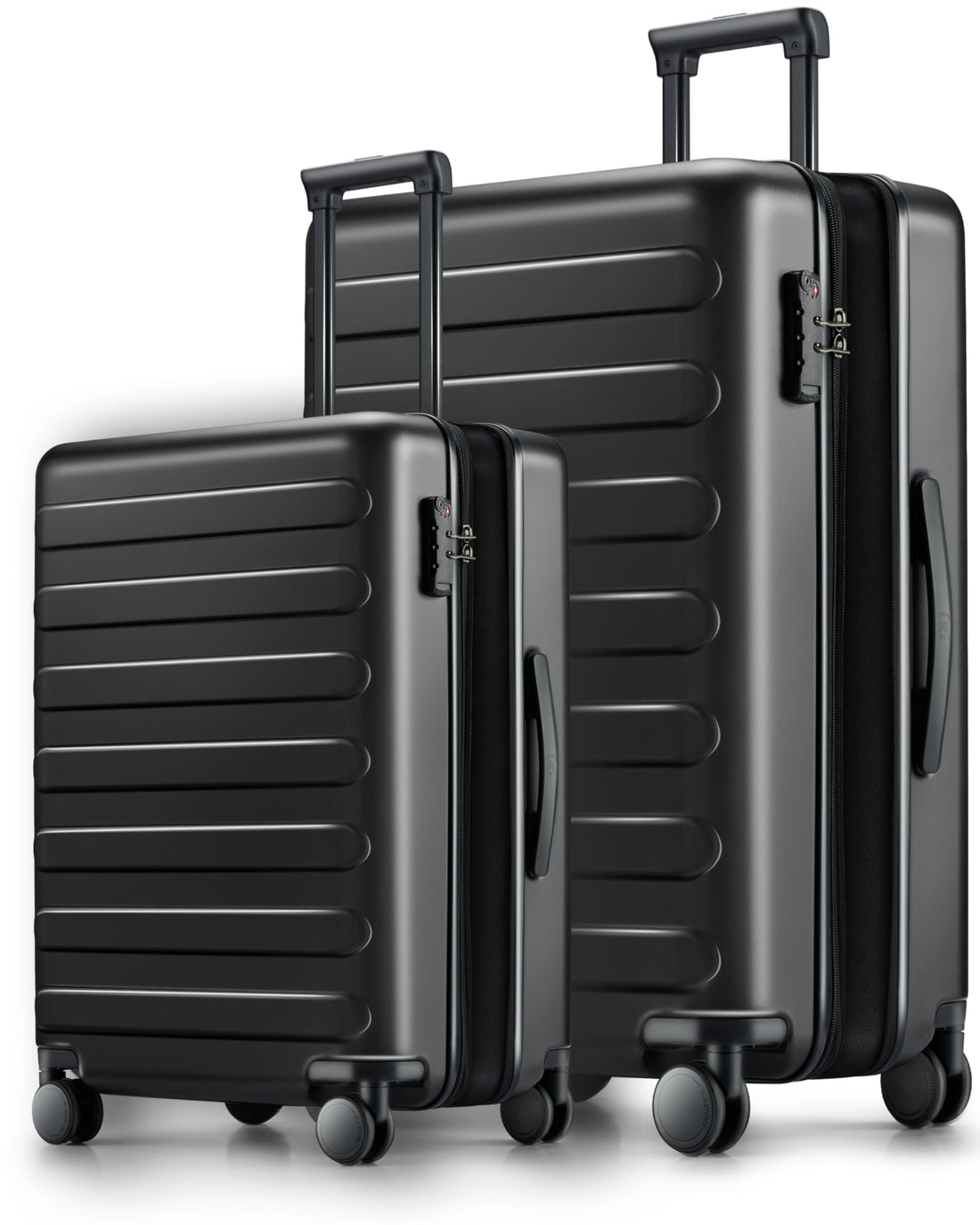 2-Piece Carry-On Luggage Set – Grey