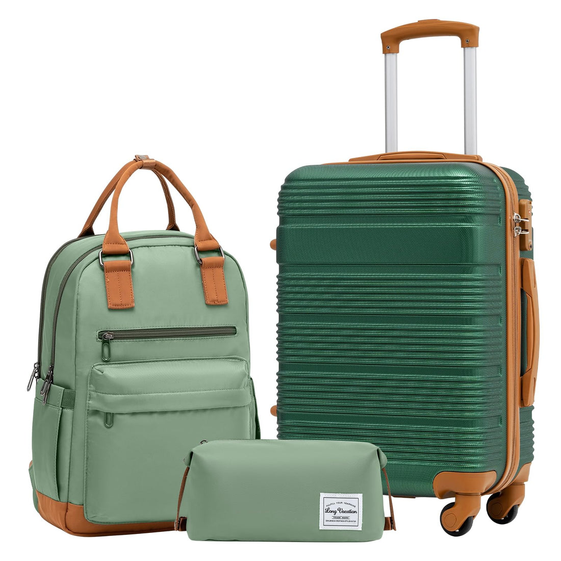 LONG VACATION 3-Piece Carry-On Set