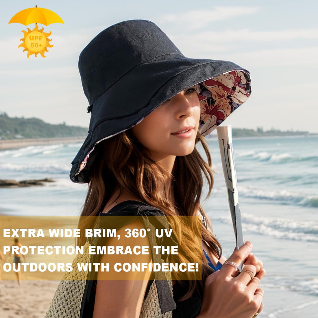 Women’s Wide Brim Sun Hat