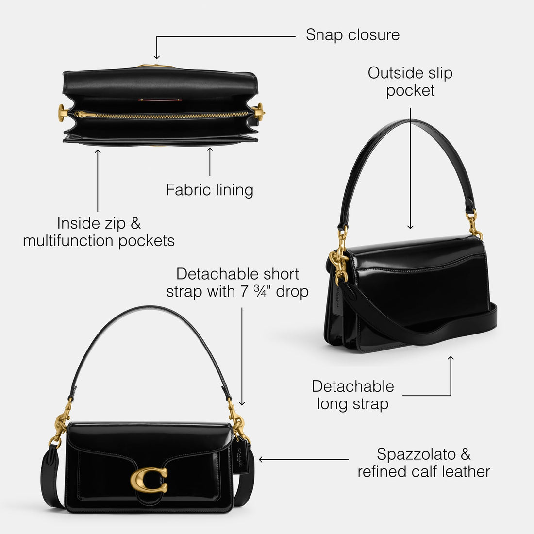 COACH Tabby Shoulder Bag 26