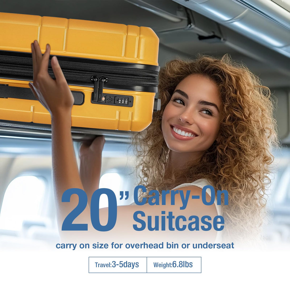 KYME 20" Carry-On Luggage Green