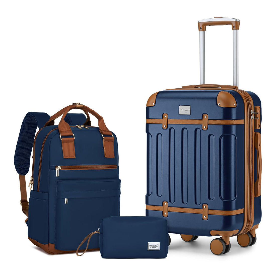 6-Piece Luggage Set – Sky Blue