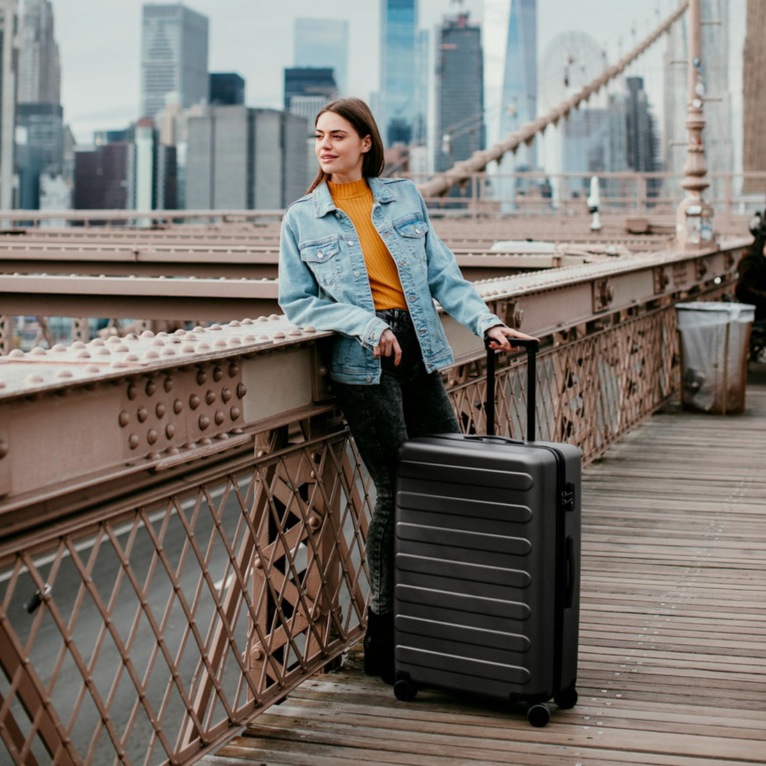 2-Piece Carry-On Luggage Set – Grey