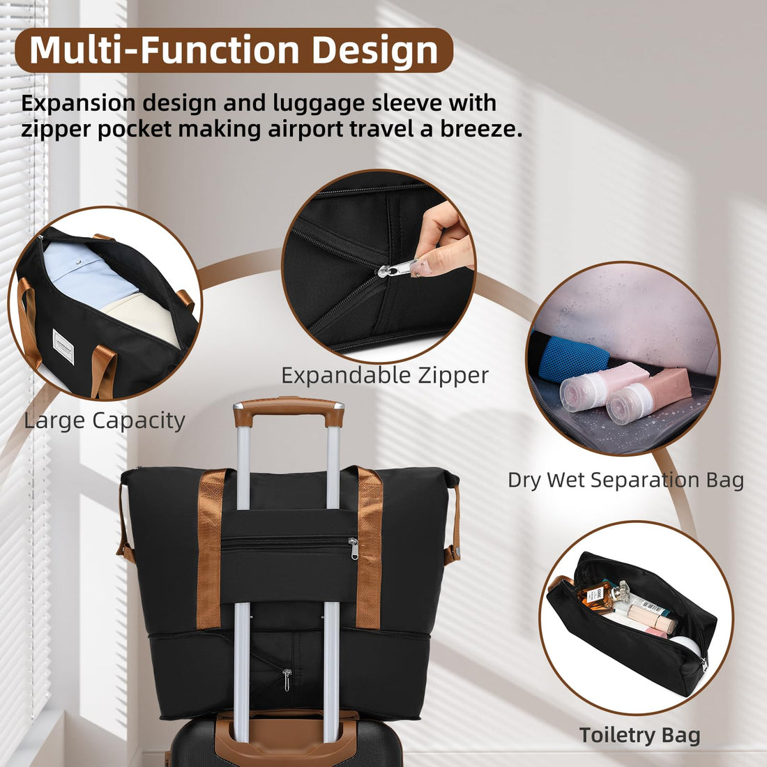 6-Piece Luggage Set – Sky Blue