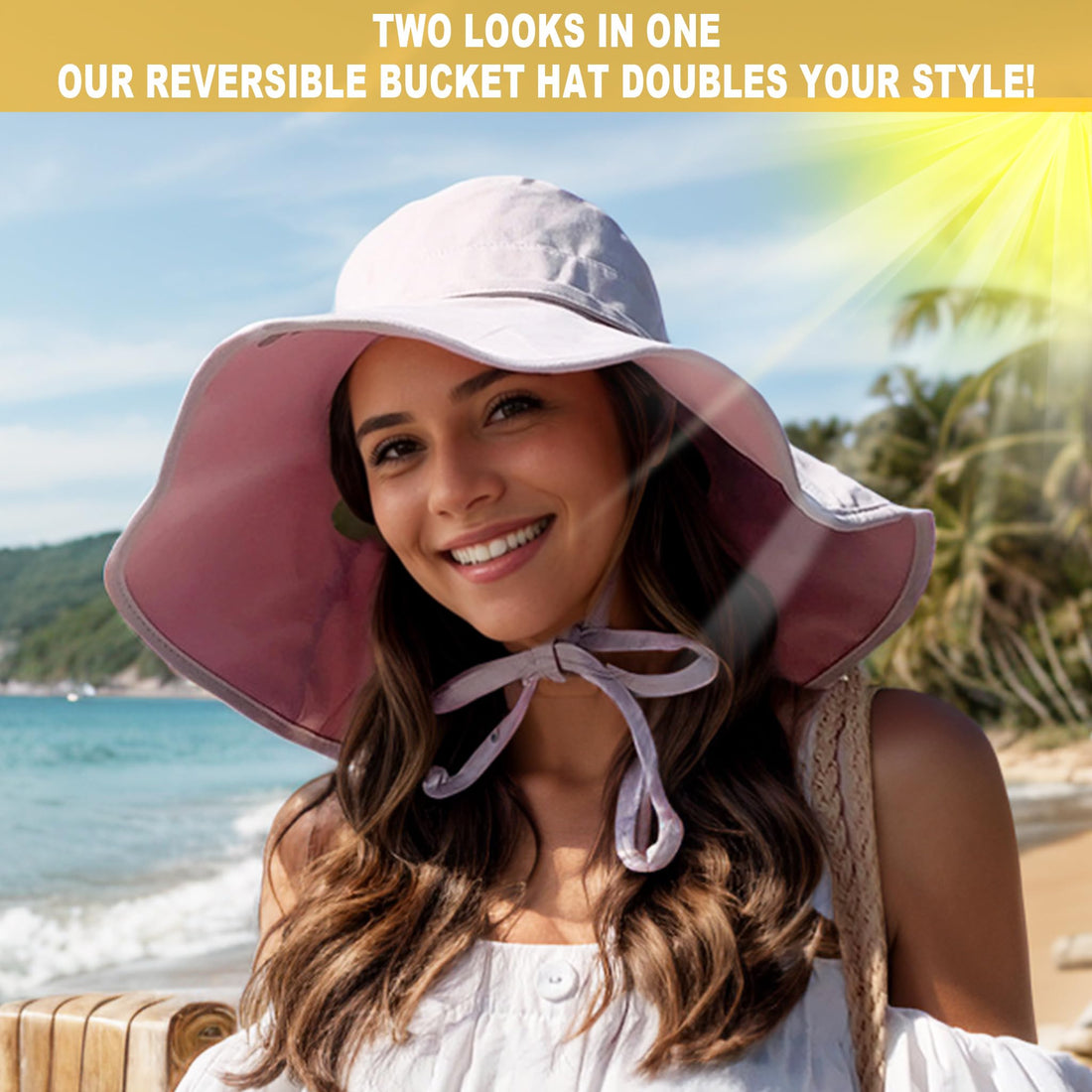 Women’s Wide Brim Sun Hat