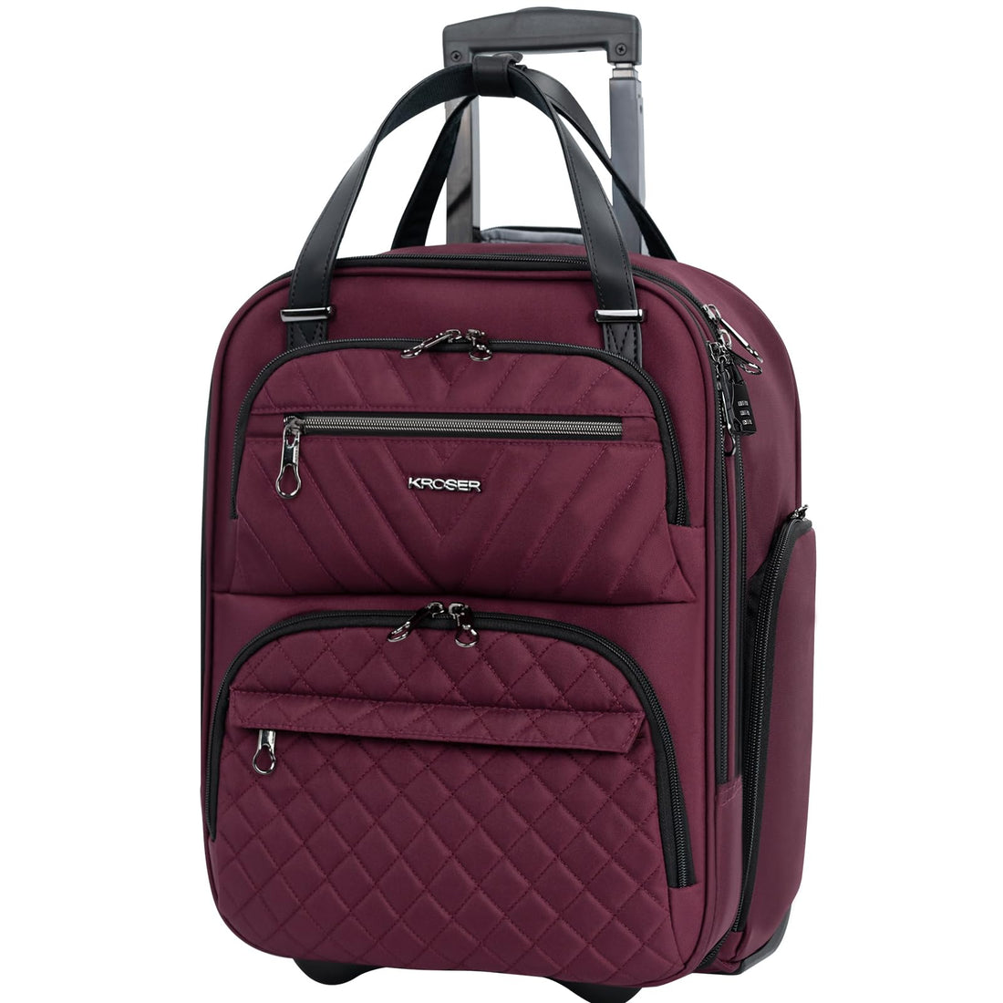 KROSER 16" Underseat Luggage Grey