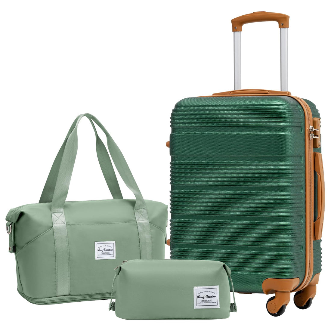 LONG VACATION 3-Piece Carry-On Set