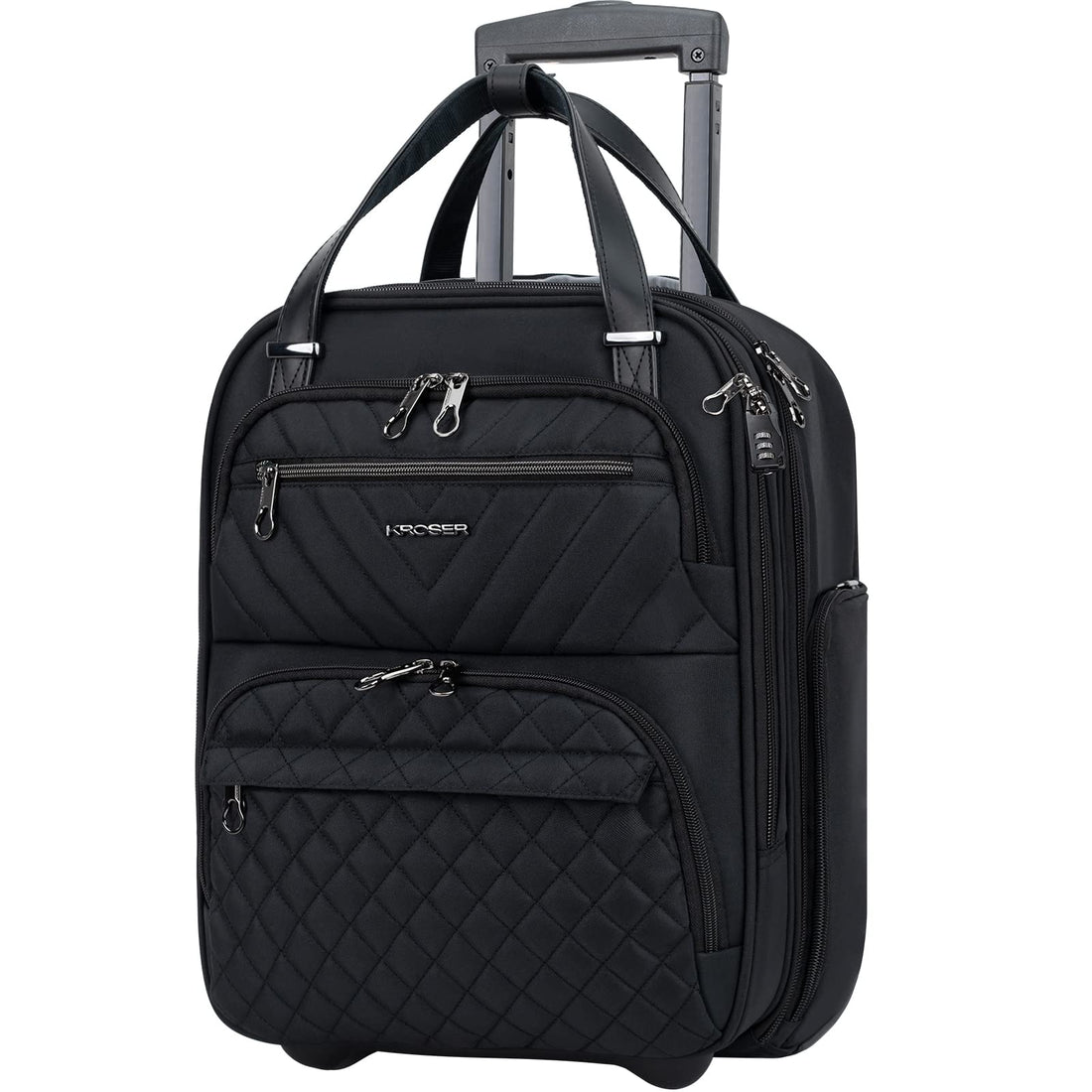 KROSER 16" Underseat Luggage Grey