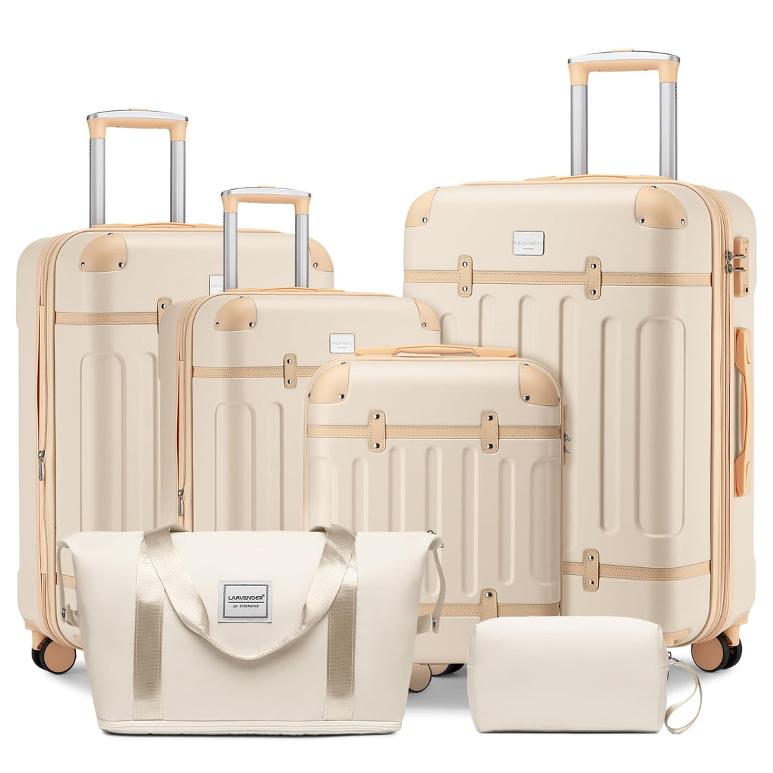 6-Piece Luggage Set – Sky Blue