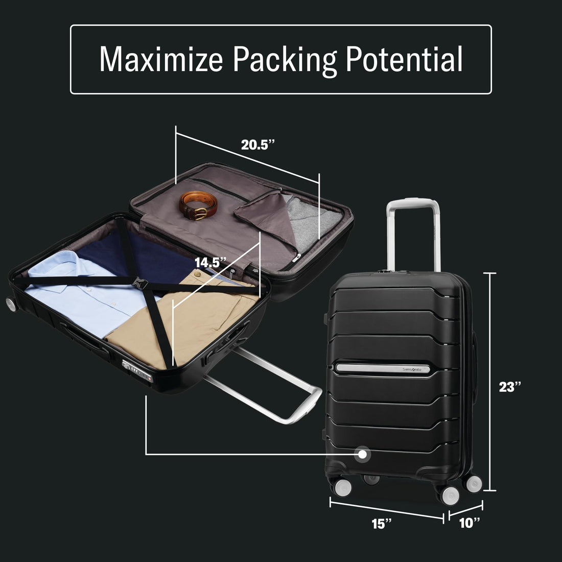 Samsonite Freeform 2-Piece Luggage