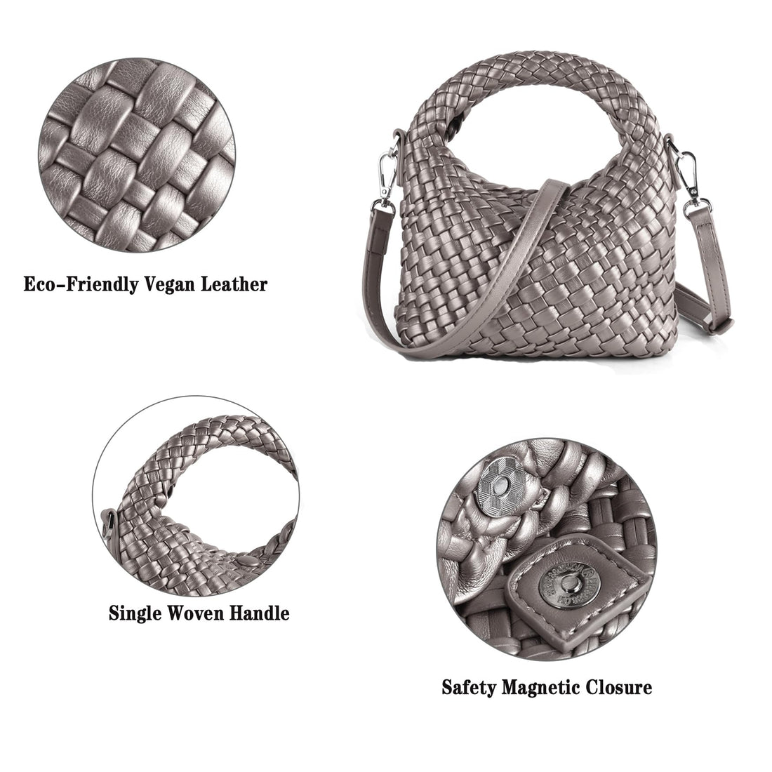 Woven Small Women's Tote Bag