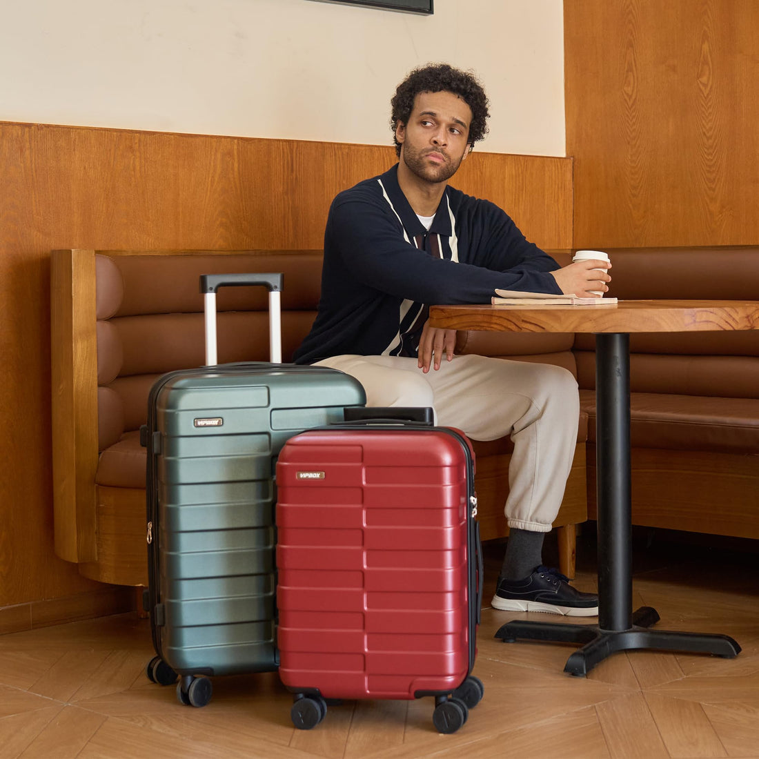 2-Piece Luggage Set – Blue
