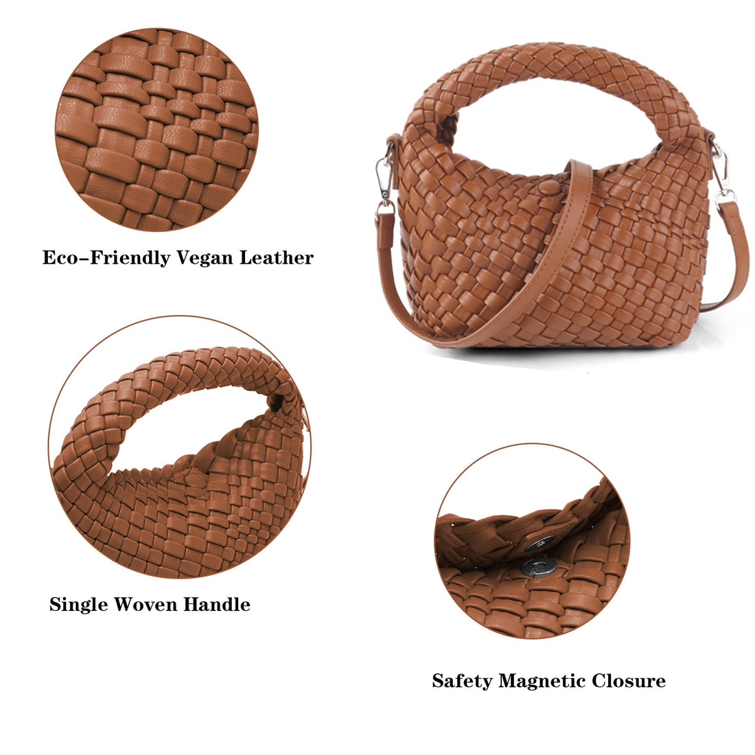 Woven Small Women's Tote Bag