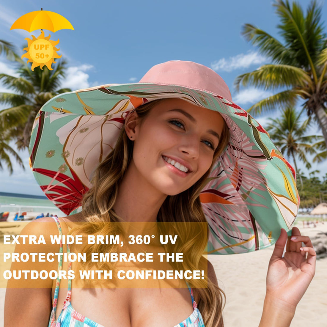 Women’s Wide Brim Sun Hat