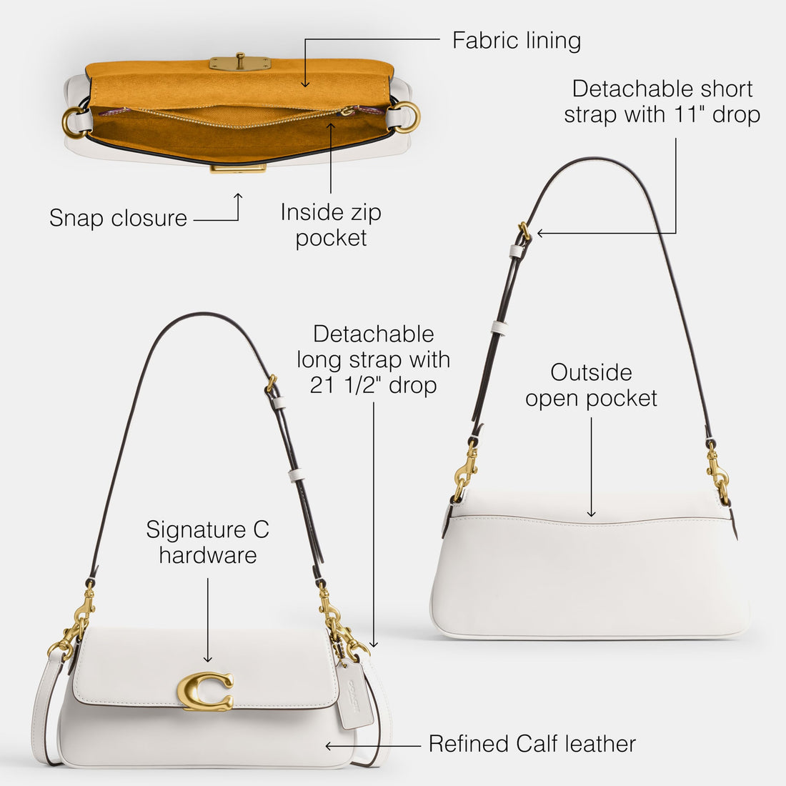Coach Jet Shoulder Bag