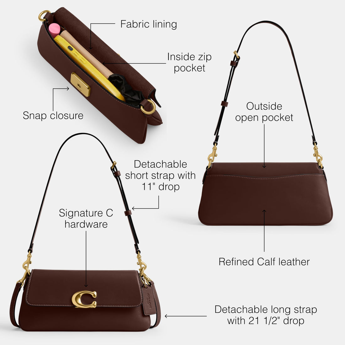Coach Jet Shoulder Bag