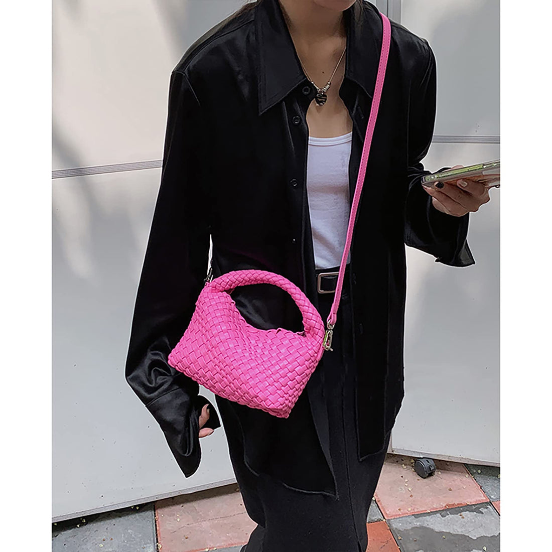 Woven Small Women's Tote Bag