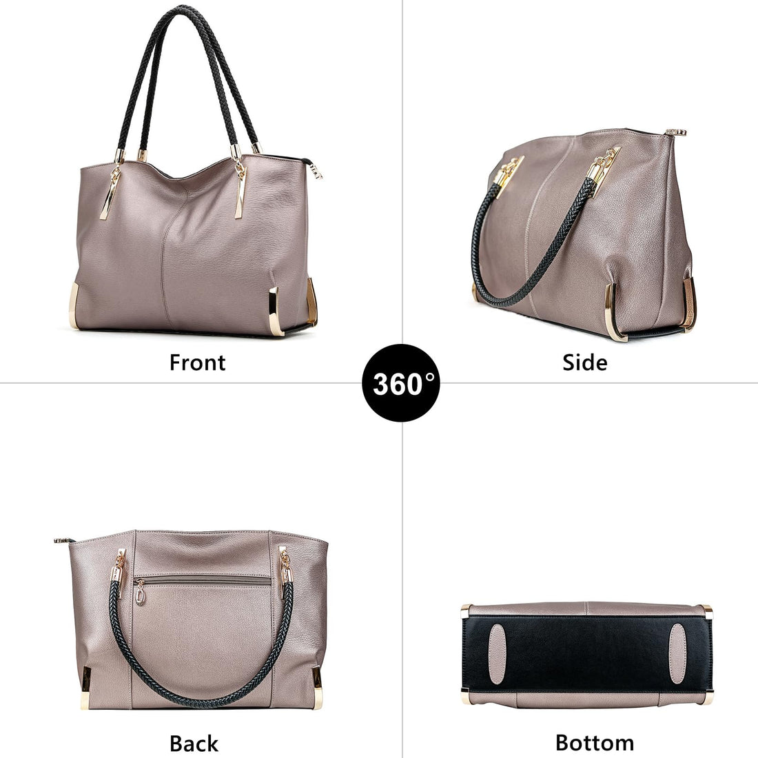 FOXLOVER Large Women's Tote Bag