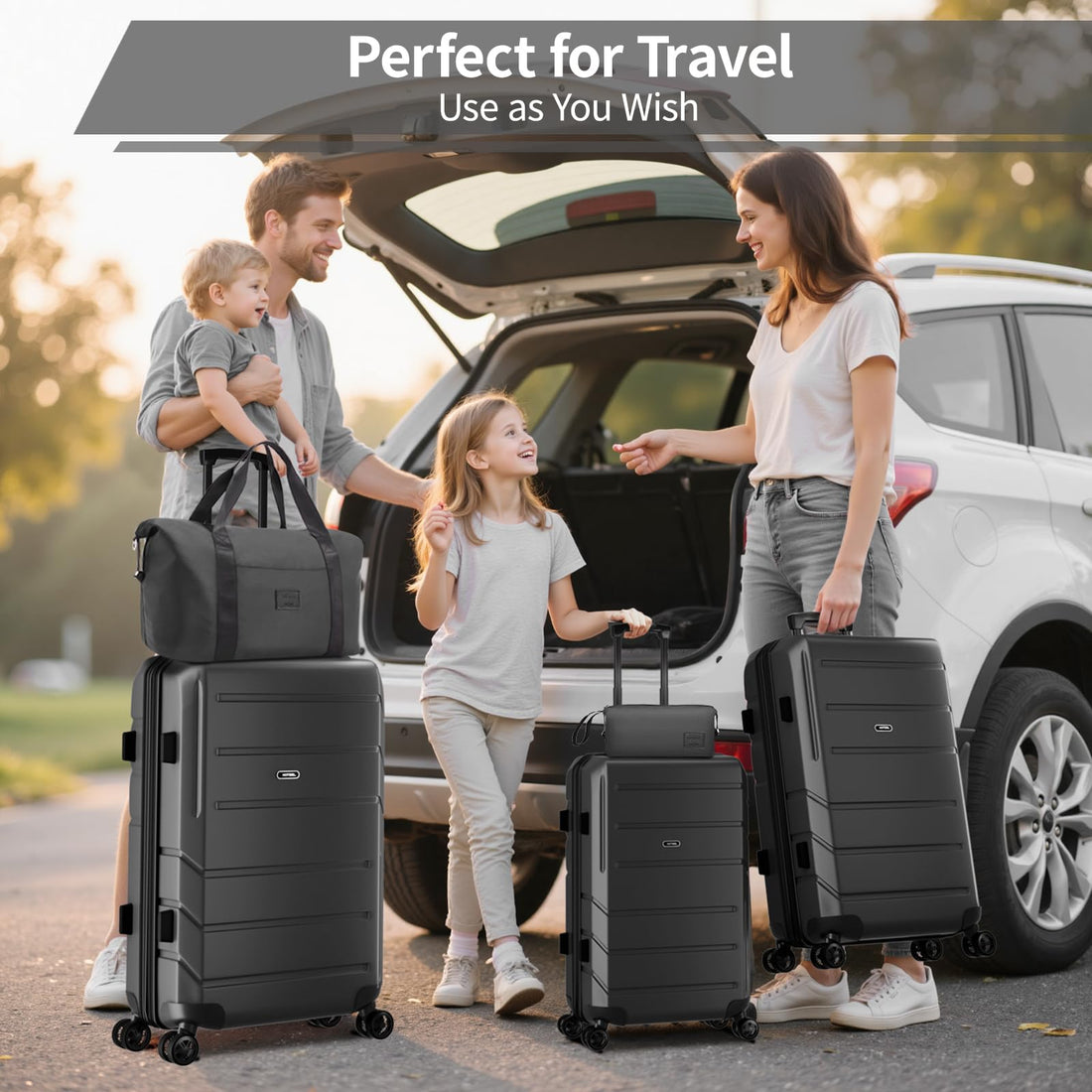 Hoteel 5-Piece Beige Luggage