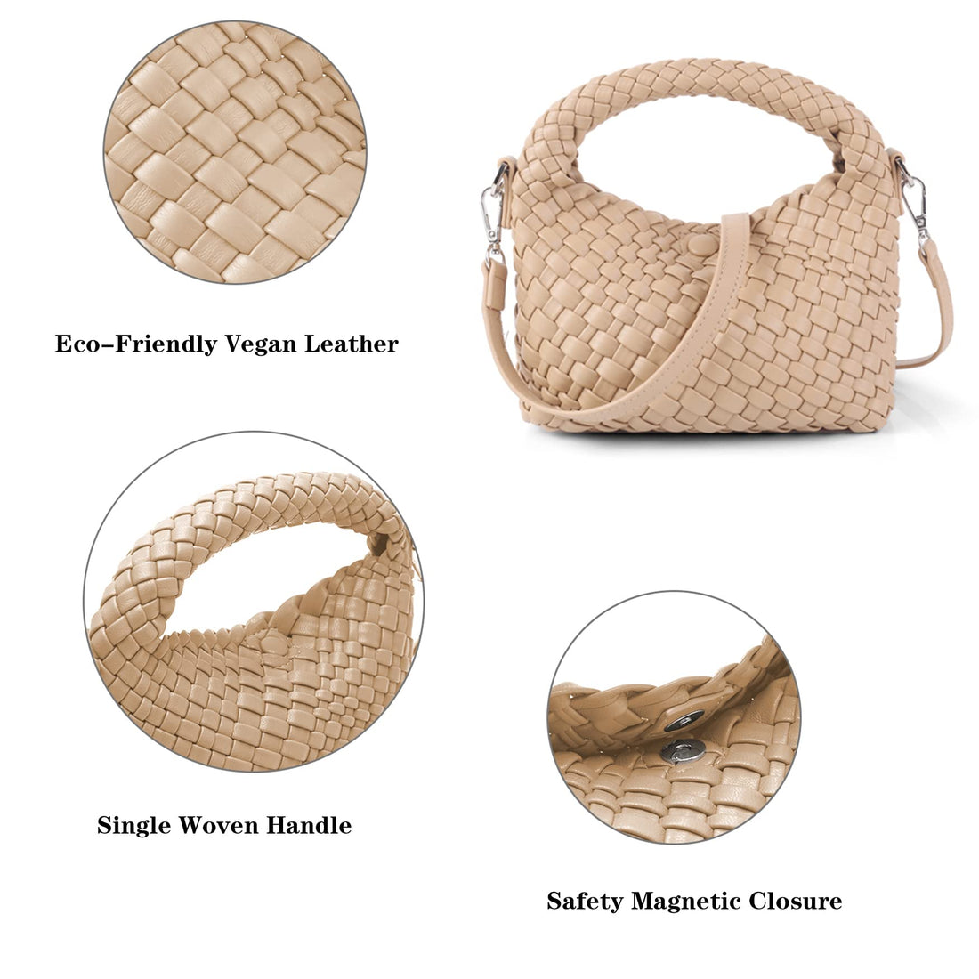 Woven Small Women's Tote Bag