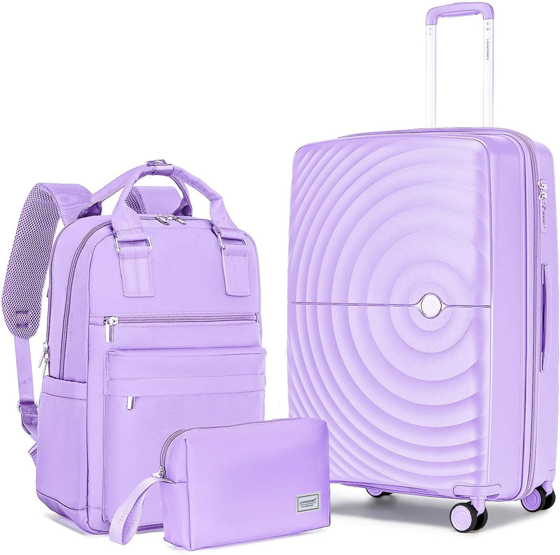 LARVENDER Lavender Carry-On Set