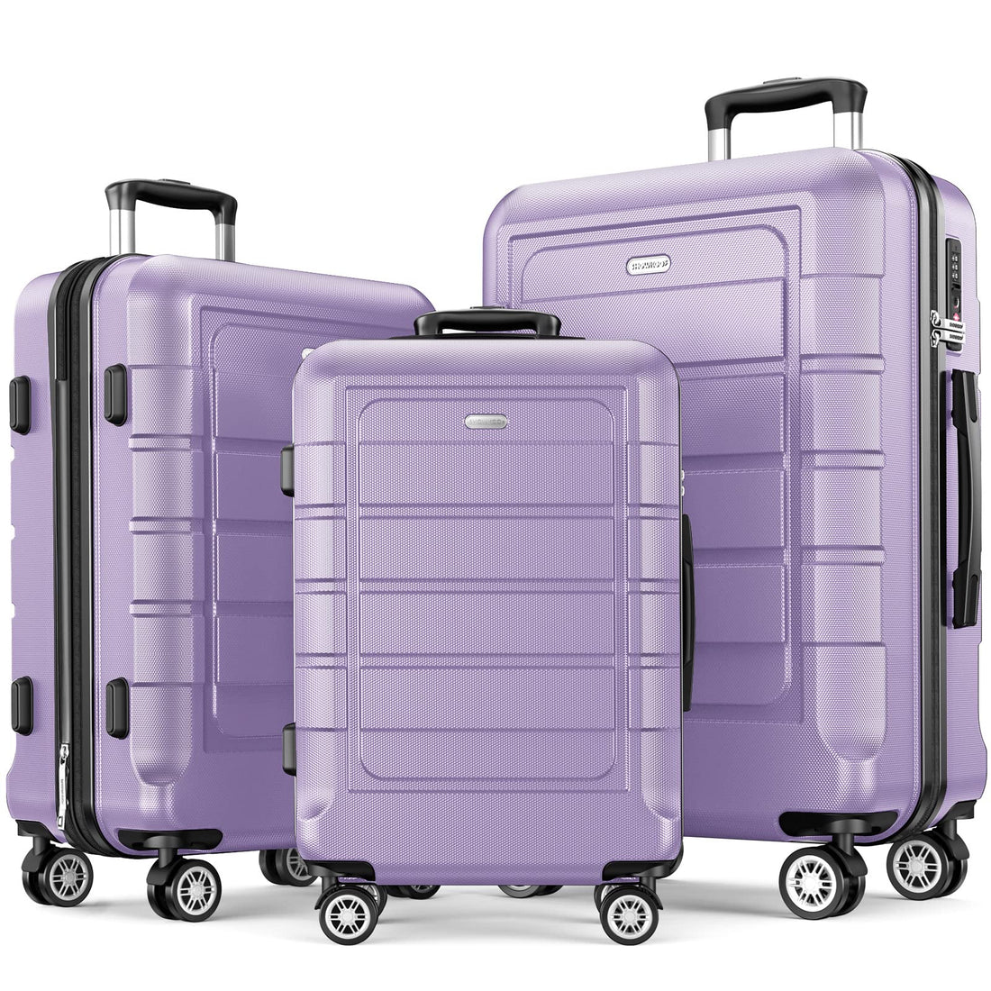 SHOWKOO 3-Piece Luggage Set