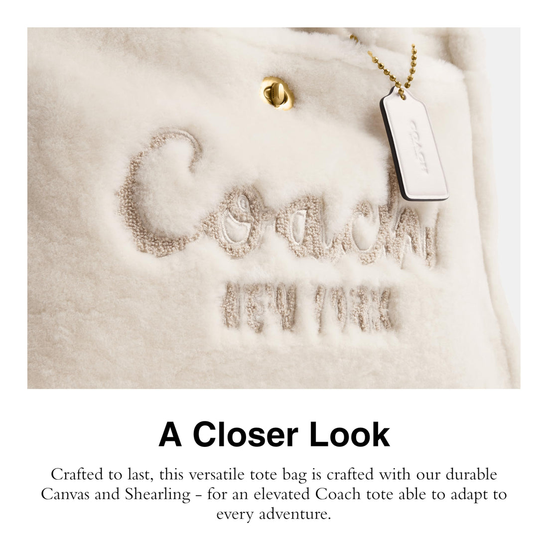Coach Cargo Tote