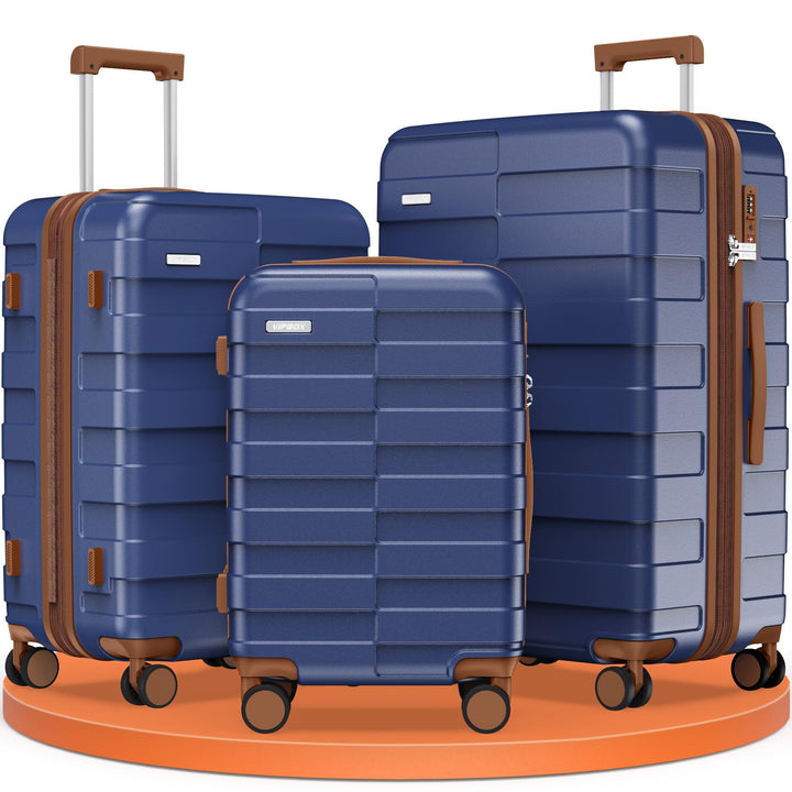 2-Piece Luggage Set – Blue