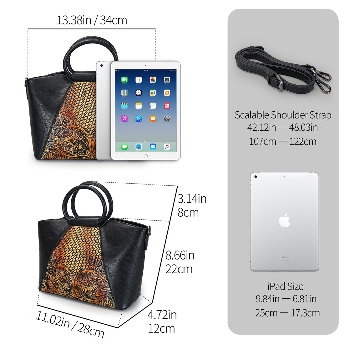 Women's Leather Tote & Satchel Bag