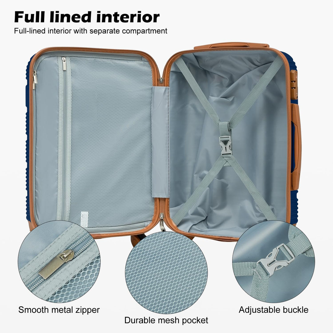 LONG VACATION 3-Piece Carry-On Set