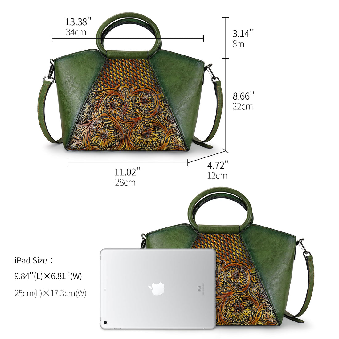 Women's Leather Tote & Satchel Bag