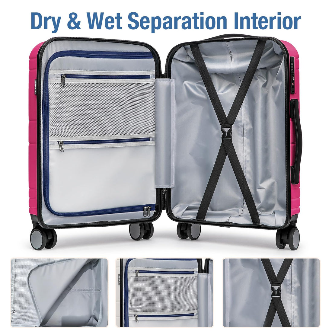 KYME 20" Carry-On Luggage Green